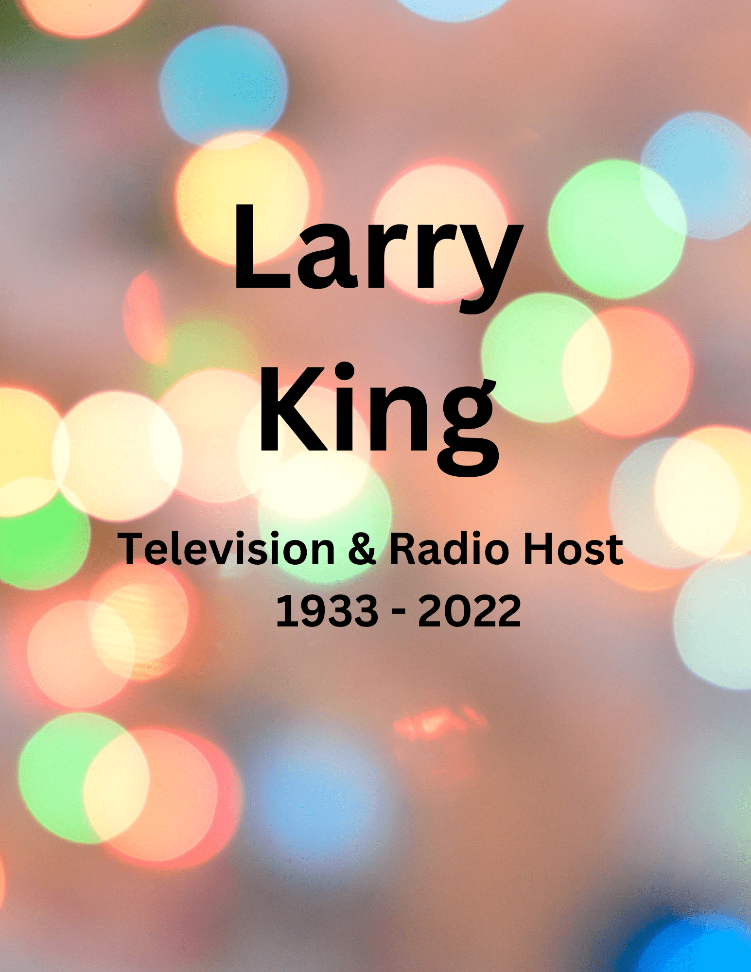 Larry King’s Estate Plan Troubles